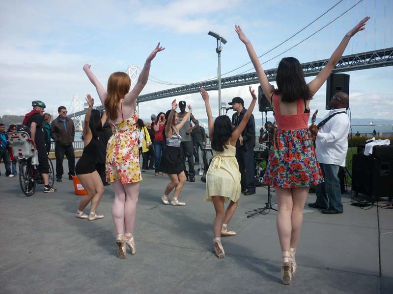 Sunday Streets Bridge Ballet